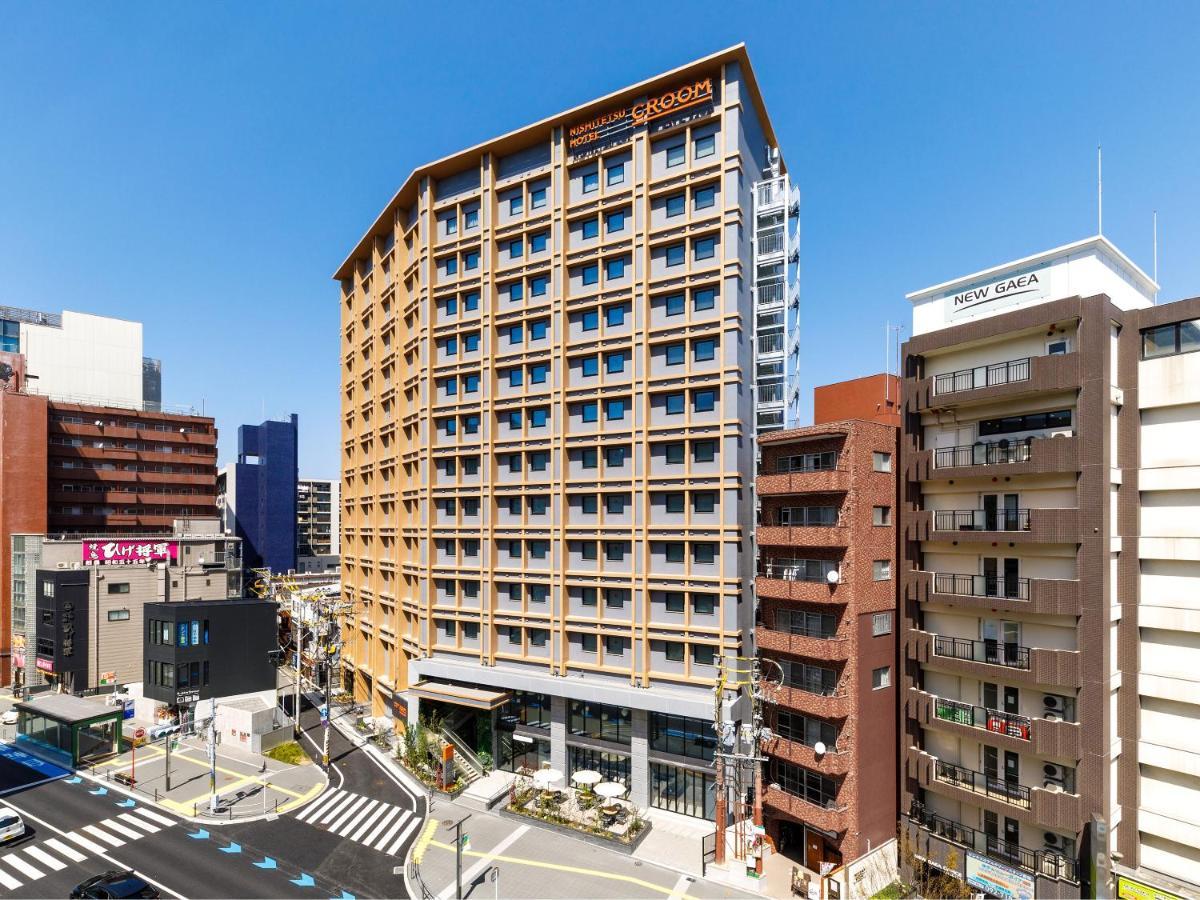 Nishitetsu Hotel Croom Hakata Gion Kushida Shrine Fukuoka  Kültér fotó